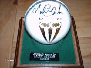 Michael Clarke Signed Cricket Ball