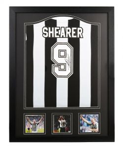 Alan Shearer Signed Newcastle United Shirt 