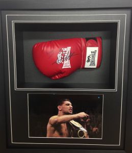 Amir Khan Framed Right Boxing Glove