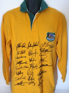 Australian 1991 RWC Signed Shirt