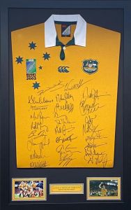 Australia 2003 RWC Final Signed Shirt