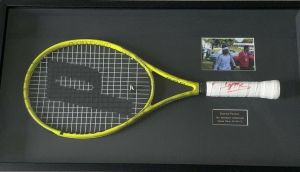 David Ferrer Signed Tennis Racket