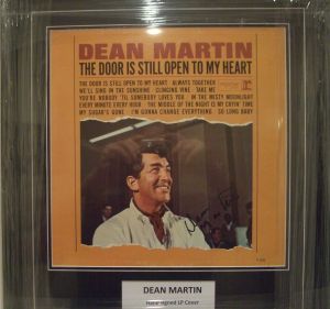 Signed Dean Martin Album