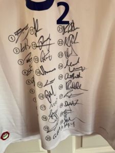 England Rugby 2015 RWC Squad Signed Shirt