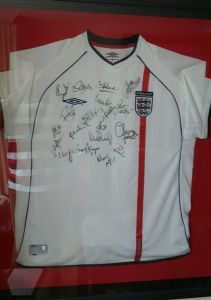 England Signed Football Shirt 