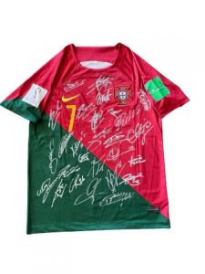 Portugal Legends Signed Football Shirt