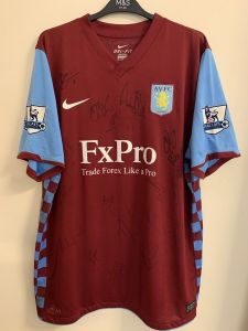 Emile Heskey Signed Aston Villa Match Shirt 