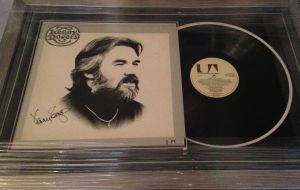 Kenny Rogers Signed Album