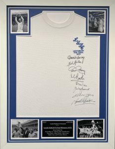 Leeds United 1972 FA Cup Shirt Signed By 8.