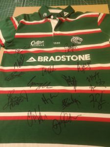 Leicester Tigers 2007 Double Winners Signed Rugby Shirt