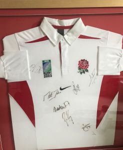 England Rugby 2003 RWC Signed Shirt
