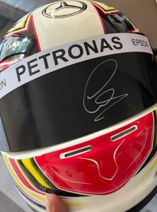 Lewis Hamilton Signed Mercedes AMG Petronas Helmet