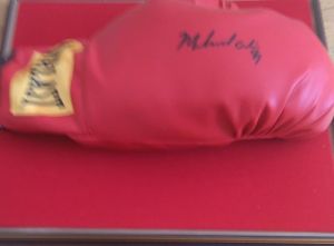 Ali Signed Glove