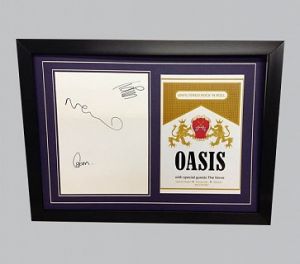 Oasis Signed Poster
