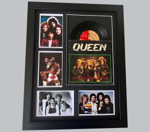 Queen Autographed Single Crazy Little Thing Called Love" 
