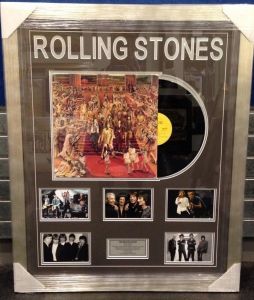 Rolling Stones Autographed Album