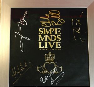 Simple Minds Signed Album