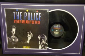 Signed Sting Police Album