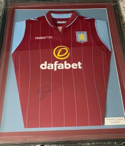Tim Sherwood Aston Villa Signed Football Shirt