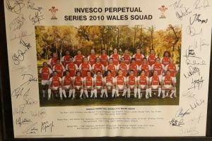 Wales 2010 Six Nations Squad Signed Photo