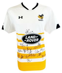 Wasps Signed Rugby Shirt