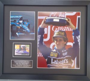 Alain Prost Signed Photo