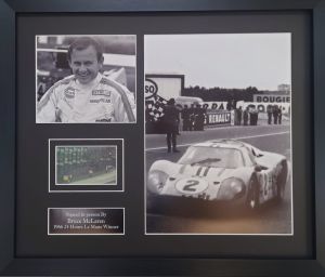 Bruce McLaren Signed Photo