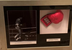 Henry Cooper Signed Boxing Glove