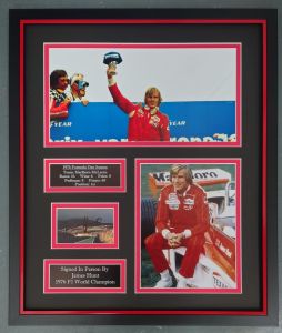 James Hunt Signed Postcard