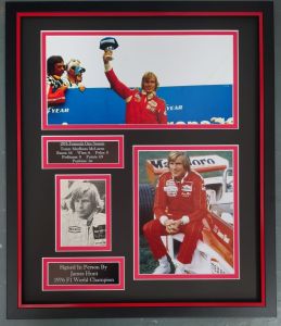 James Hunt Signed Photo