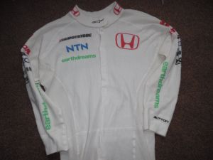 Honda F1 Team Jenson Button Worn Suit 