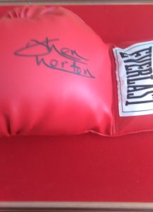 Ken Norton Signed Boxing Glove