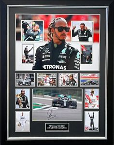 Lewis Hamilton Signed Photo