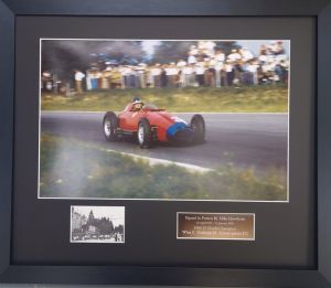 Mike Hawthorn Signed Photo