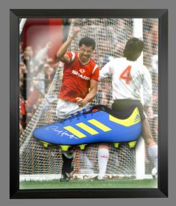 Paul McGrath Signed Manchester United Football Boot