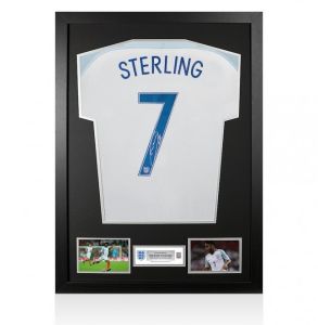 Raheem Sterling Signed Shirt