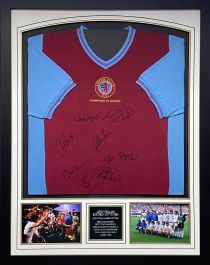 Aston Villa Captain Lifts European Cup Print 1982. Art , Posters & Puzzles From Colorsport - View #4