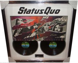 Status Quo Signed Live Album - Signed Memorabilia 4U