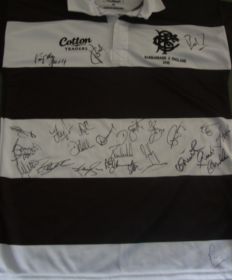  Barbarian Rugby Squad Signed Player Issue Shirt