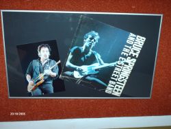 Signed Bruce Springsteen Photo