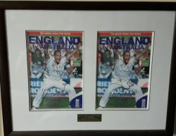  Ashes Signed Cricket Programme