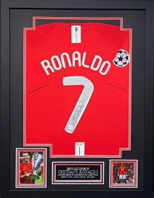 Ronaldo Signed MUFC Shirt