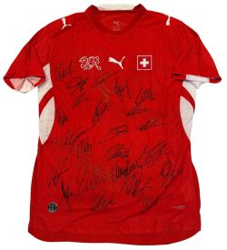 Switzerland Signed 2026 World Cup Shirt